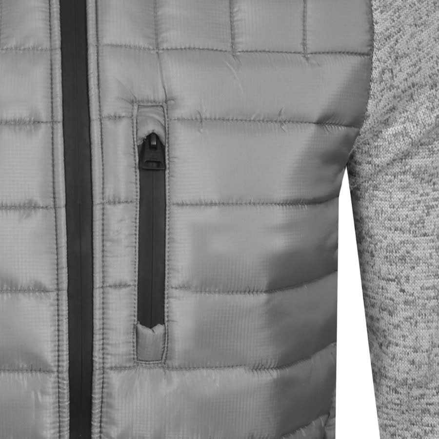 Alternative Image for ProductSuperdry Storm Hybrid Full Zip Hoodie Grey3